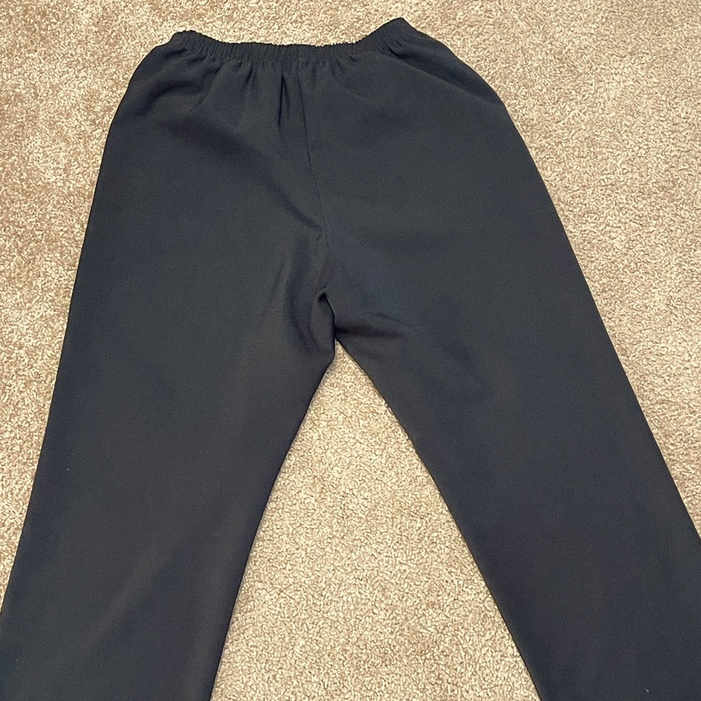 R&M richards slacks Black, 14 Petite.